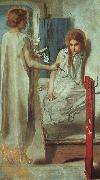 Dante Gabriel Rossetti Ecce Ancilla Domini ! oil painting reproduction